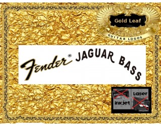Fender Jaguar Bass Guitar Decal #64g